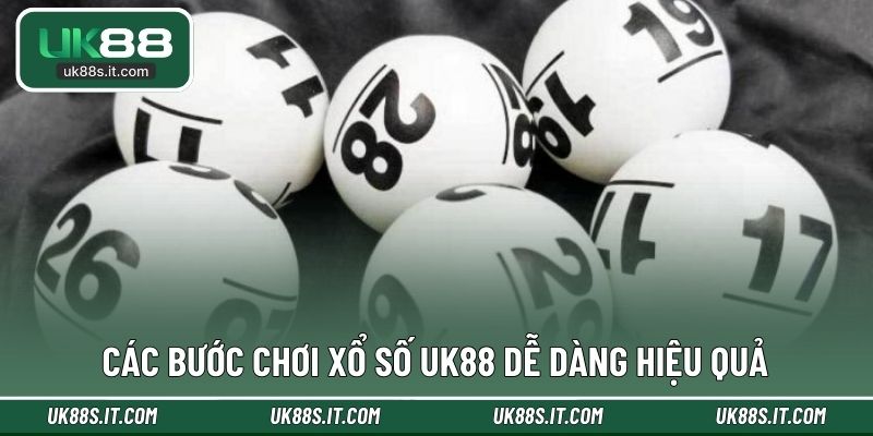Các bước chơi xổ số UK88 dễ dàng hiệu quả