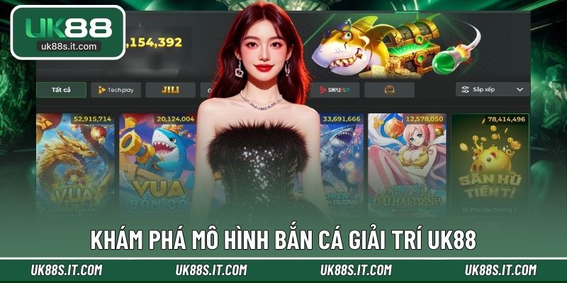 Khám phá mô hình bắn cá giải trí UK88